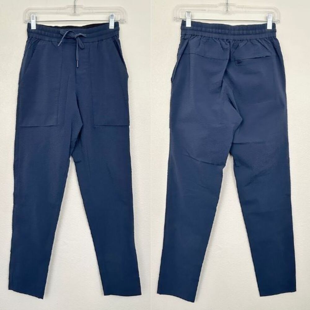 Lululemon Bowline Pant Utilitech 30" True Navy Workwear Athletic Mens XS X-Small